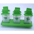 Plastic shaped popsicle mold